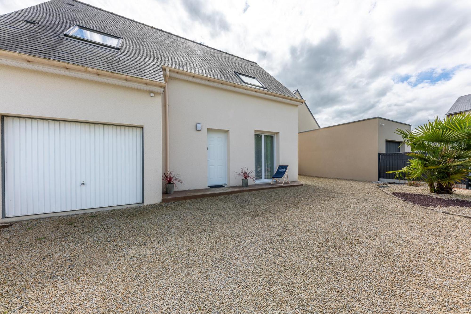 Maison Familiale 6 Personnes Miniac-Morvan Eksteriør billede